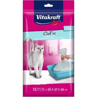 VITAKRAFT  - Sac hygi&eacute;nique pour bac &agrave; liti&egrave;re x15