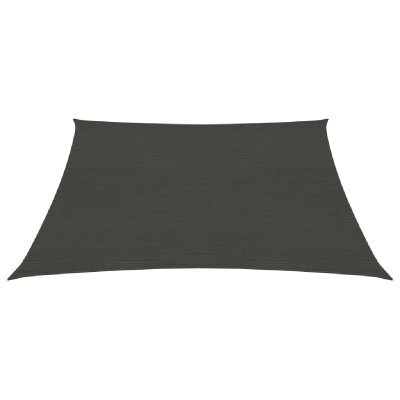 HELLOSHOP26 Voile D'ombrage 160 G/M&sup2; 4,5 X 4,5 M Pehd Anthracite  02_0008928