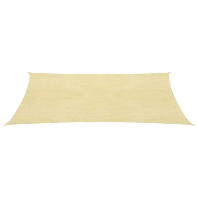 HELLOSHOP26 Voile d ombrage 160 g/m&sup2; beige 2,5 x 5 m pehd