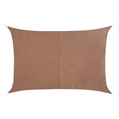 HESPERIDE Voile d'ombrage rectangulaire 2 x 3 m Curacao - Taupe - Taupe