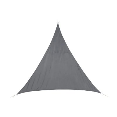 HESPERIDE Voile d ombrage triangulaire curacao gris - Hesp&eacute;ride - Ardoise