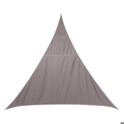HESPERIDE Voile d ombrage triangulaire curacao marron - Hesp&eacute;ride - Taupe