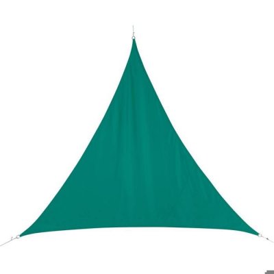 HESPERIDE Voile d'ombrage Triangulaire (l 3m) Curacao - Vert &eacute;meraude