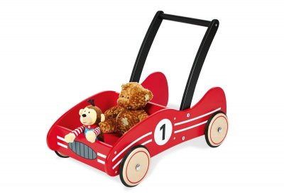 PINOLINO Voiture &agrave; pousser Kimi Rouge - 
