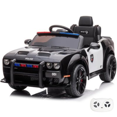 VROOOMY Voiture De Police Enfants Dodge Charger Srt 12v - Noir