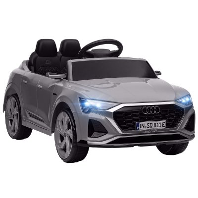 Voiture &Eacute;lectrique Enfant Audi Q8 Sportback E-tron 12v Max. 5 Km/h T&eacute;l&eacute;commande Gris