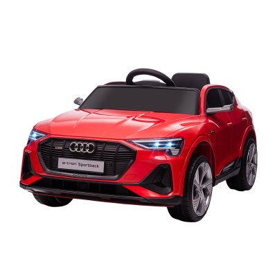 Voiture &eacute;lectrique enfant e-tron Sportback S line 12 V rouge 