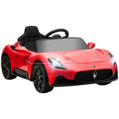 AIYAPLAY Voiture &Eacute;lectrique Enfant Maserati Mc 20 Cielo 12v 5 Km/h Max. T&eacute;l&eacute;commande Nombreux Effets Rouge