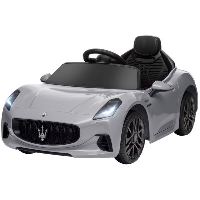 Voiture &eacute;lectrique enfants 12v t&eacute;l&eacute;commande 24g gris
