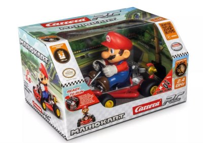 CARRERA Voiture radio command&eacute;e  Pipe Kart Mario