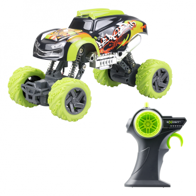 Voiture radio command&eacute;e Exost X-Crawler Vert et Noir