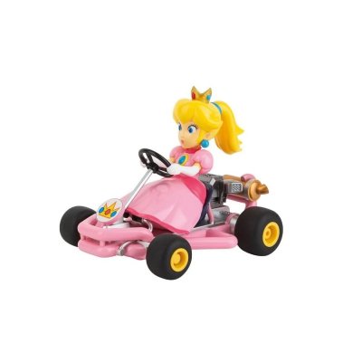 CARRERA Voiture radiocommand&eacute;e 2,4ghz mario kar pipe kart peach