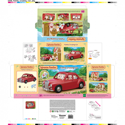 SYLVANIAN FAMILIES Voiture  5448 Rouge