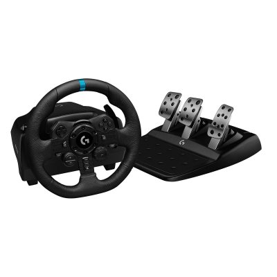 LOGITECH Volant + P&eacute;dalier  G923 PS4/PS5