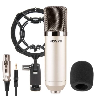 VONYX  CM400 - Microphone &agrave; condensateur - Argent