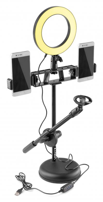 VONYX  RL20 Ring Light + Support de table - Autres pieds