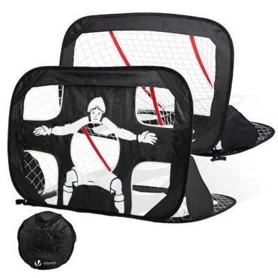 VOUNOT  Cage de foot portable Lot 2 pcs POP UP