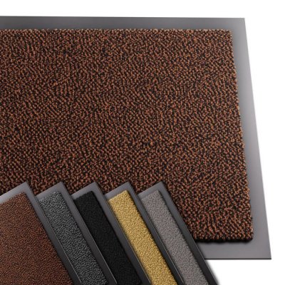VOUNOT  Tapis de porte paillasson 40x60 marron