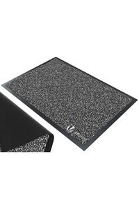 VOUNOT  Tapis de porte paillasson 60x90 anthracite