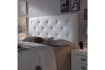 MARCKONFORT VS VENTA-STOCK T&Ecirc;TE DE LIT ROMBO 150x60 BLANC
