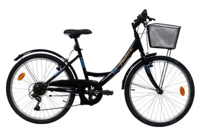 NON RENSEIGNE VTC 24'' Fille Rigide Acier Bahia - 6 vitesses 
