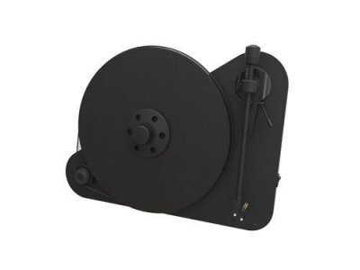 PRO JECT VTE Platine Vinyle Positionnement Verticale pour Droitier, Noir