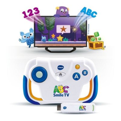 VTECH  abc smile tv - ma premi&egrave;re console tv &eacute;ducative VT3417766132659