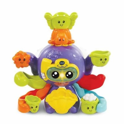 VTECH BABY  - Jouet de Bain - Polo, Mon Poulpe Rigolo