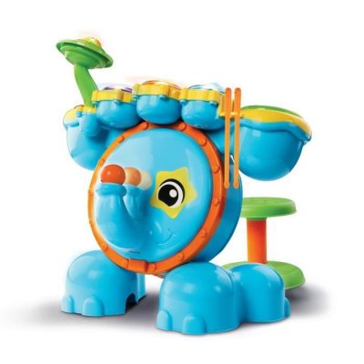 VTECH BABY  - Jungle Rock - Batterie El&eacute;phant - Jouet Musical Enfant - Emballage Recyclable