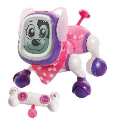 VTECH  - Kididoggy rose - chien robot int&eacute;ractif 