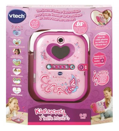 VTECH  KidiSecrets Selfie Music rose