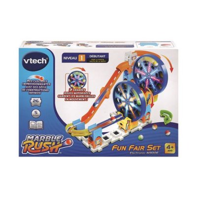 VTECH  - Marble Rush Circuit &agrave; Billes - Fun Fair Set Electronic M300E