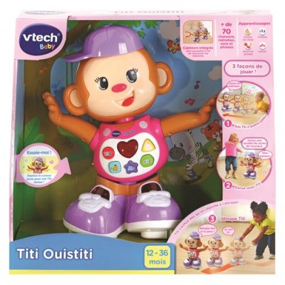 VTECH  Titi Ouistiti rose