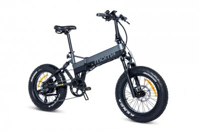 MOMA BIKES VTT FAT PRO 20"" PLIANT - MOMABIKES - Full SHIMANO - Freins a disques Hydrauliques