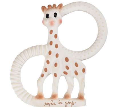 VULLI  Sophie la Girafe So'Pure Anneau de dentition Tr&egrave;s Souple 
