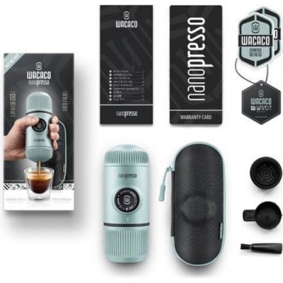 WACACO  Nanopresso Artic Blue + Housse De Protection