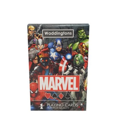 WINNING MOVES WADDINGTONS Jeu de 54 cartes Marvel