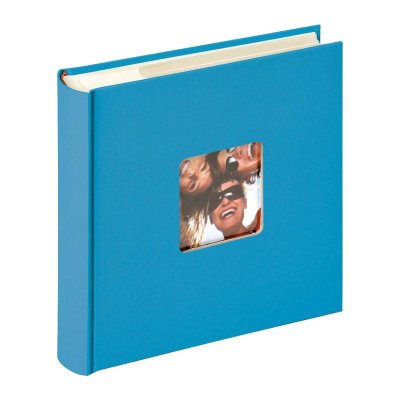 WALTHER  Design Album photo Fun Memo 10x15 cm Bleu oc&eacute;an 200 photos