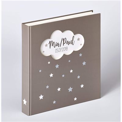 WALTHER  Design Magical Fotoalbum, Grau, 28 x 30.5 cm