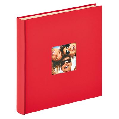 WALTHER  design SK-110-R Fun Selbstklebealbum, 33 x 34 cm, rot