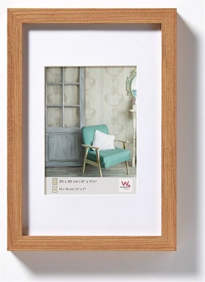 WALTHER  Design Stockholm Cadre, Bois, H&ecirc;tre, 33 x 3 x 43 cm