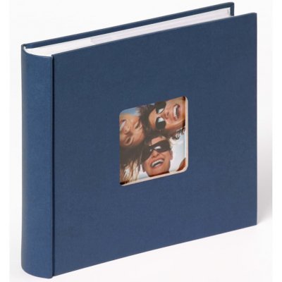  Walther Fun 10x15 Cm 200 Photos Memo Slip-in Photo Album Bleu