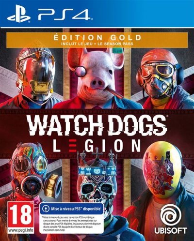 Watch Dogs Legion Edition Gold PlayStation 4