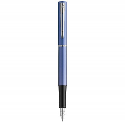 WATERMAN  Allure stylo plume, Laque Bleue, Encre Bleue, coffret cadeau