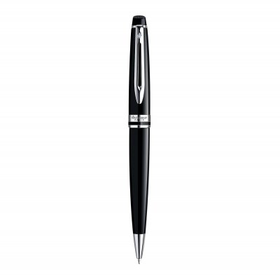 WATERMAN   stylo &agrave; bille expert, laque noire c.t. noir