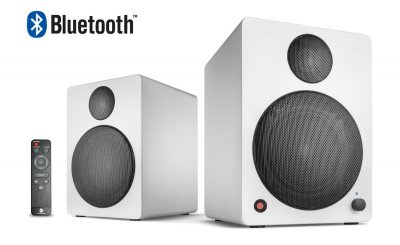 WAVEMASTER  Cube Neo - Kit d'enceintes avec Streaming C&acirc;ble/Bluetooth 50 W Blanc