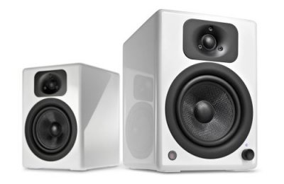 EDIFIER Wavemaster two neo soft white - kit d'enceintes biblioth&egrave;que 2.0 (60w)