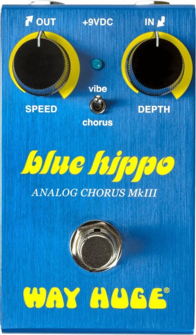 WAY HUGE  Wm61 Blue Hippo Mini - P&eacute;dale De Modulation Guitare