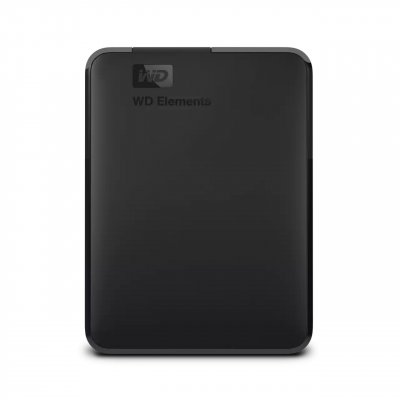 WD Elements Portable WDBHJS0060BBK - Disque dur - 6 To - externe (portable) - USB 3.1 Gen 1 - noir