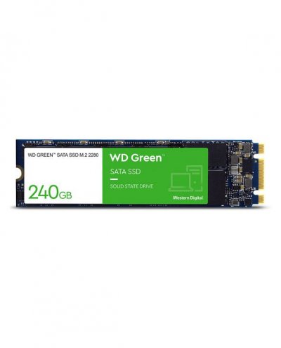 WESTERN DIGITAL WD Green WDS240G3G0B - SSD - 240 Go - interne - M.2 2280 - SATA 6Gb/s